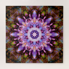 Kaleidescoop Mandala Jigzaag Puzzle door DeGruy Legpuzzel