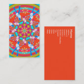 Kaleidescoop - Visitekaartje (Voorkant / Achterkant)