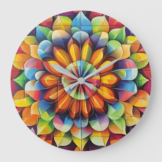 Kaleidescope Grote Klok (Voorkant)