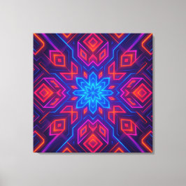 Kaleido Dreams | Levendige Abstracte Canvas Wall A Afdruk