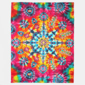 Kaleido-dye Fleece Deken (Voorkant)