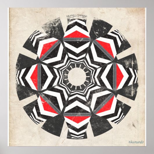 Kaleido Remix  Poster (Voorkant)