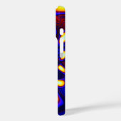 KaleidoBerries Psychedelic Fused Glass Fractal Case-Mate iPhone Case (Achterkant / Links)