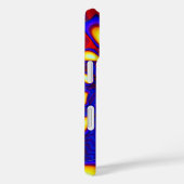 KaleidoBerries Psychedelic Fused Glass Fractal Case-Mate iPhone Case (Achterkant / Rechts)