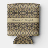 KaleidoCheetah, op maat gemaakt Blikjeskoeler (Voorkant)