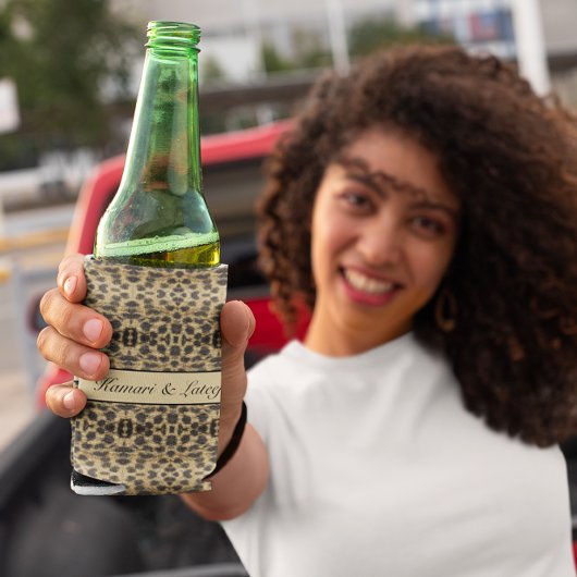 KaleidoCheetah, op maat gemaakt Blikjeskoeler