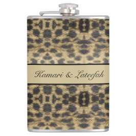 KaleidoCheetah, op maat Heupfles