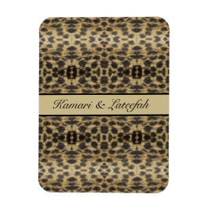 KaleidoCheetah, op maat Magneet