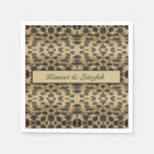 KaleidoCheetah, op maat Servet (Voorkant)