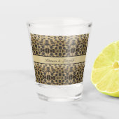 KaleidoCheetah, op maat Shot Glas (Voorkant)