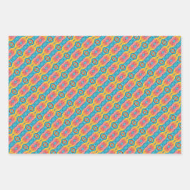 KaleidoDreams Een betoverende explosie van kleur S Inpakpapier Vel