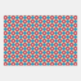 KaleidoDreams Een betoverende kleurenspalet Set 18 Inpakpapier Vel