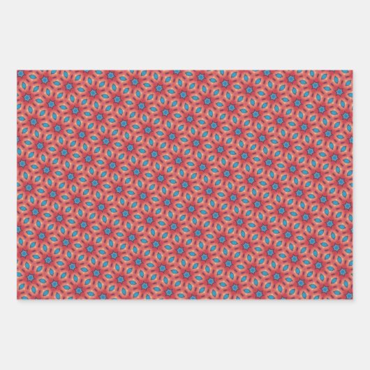 KaleidoDreams Een betoverende plons van kleur Set  Inpakpapier Vel (Voorkant 3)