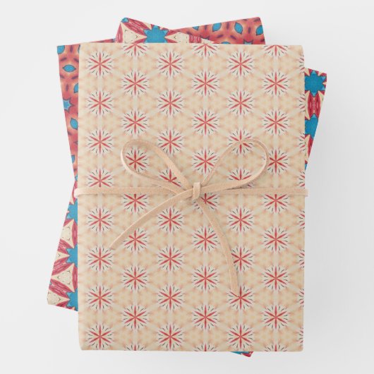 KaleidoDreams Een betoverende plons van kleur Set  Inpakpapier Vel (In situ)