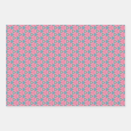 KaleidoDreams Een betoverende plons van kleur Set  Inpakpapier Vel (Voorkant)