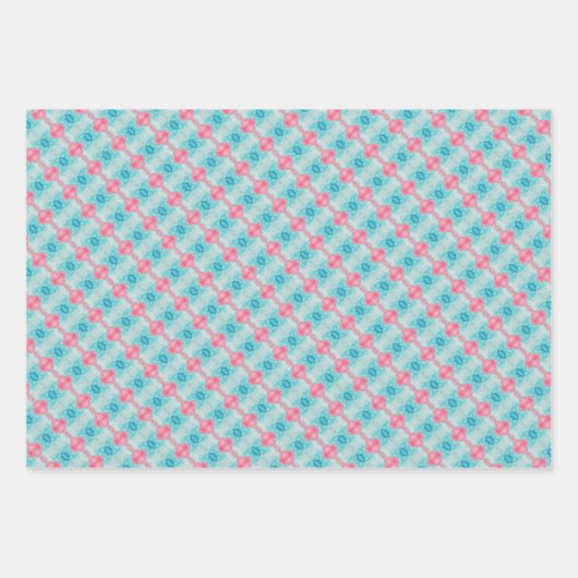 KaleidoDreams Een betoverende plons van kleur Set  Inpakpapier Vel (Voorkant)