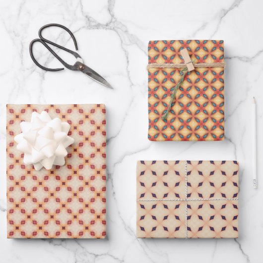 KaleidoDreams Een betoverende plons van kleur Set  Inpakpapier Vel (Voorkant)