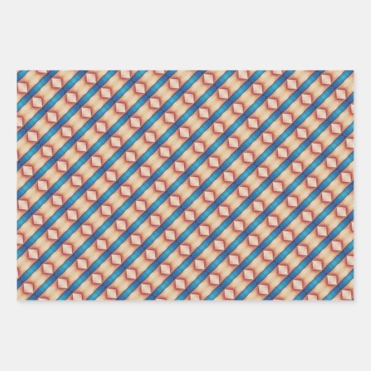 KaleidoDreams Een betoverende plons van kleur Set Inpakpapier Vel (Voorkant)