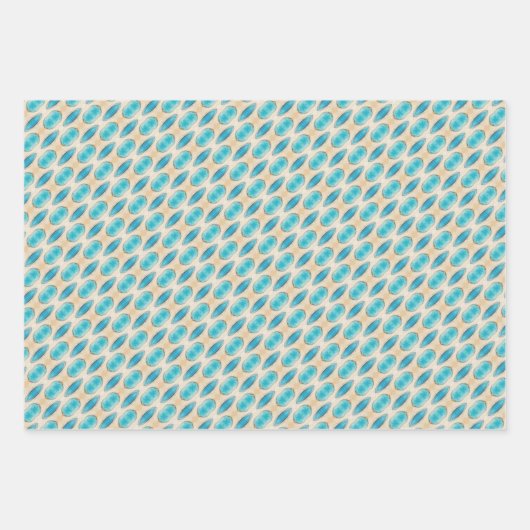 KaleidoDreams Een betoverende plons van kleur Set Inpakpapier Vel (Voorkant)