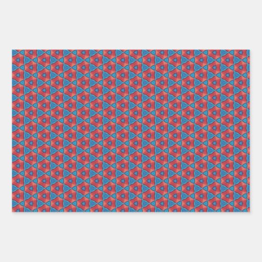 KaleidoDreams Een betoverende plons van kleur Set Inpakpapier Vel (Voorkant 3)