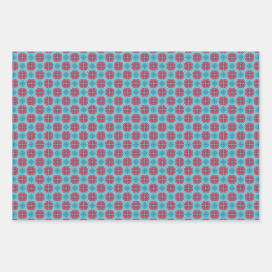 KaleidoDreams Een betoverende plons van kleur Set  Inpakpapier Vel (Voorkant 3)