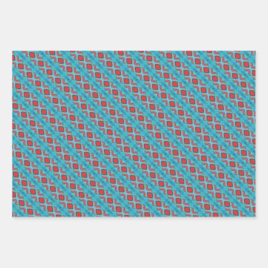 KaleidoDreams Een betoverende plons van kleur Set  Inpakpapier Vel (Voorkant)