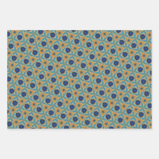 KaleidoDreams Een betoverende plons van kleur Set Inpakpapier Vel (Voorkant)