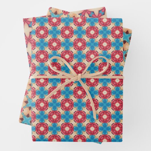 KaleidoDreams Een betoverende plons van kleur Set Inpakpapier Vel (In situ)