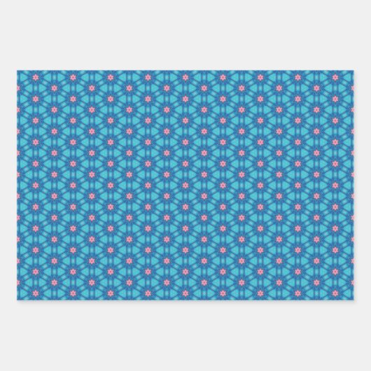 KaleidoDreams Een betoverende plons van kleur Set  Inpakpapier Vel (Voorkant 3)