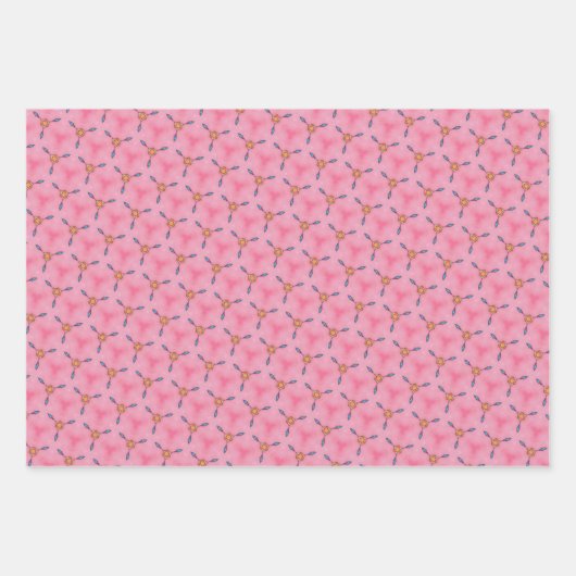 KaleidoDreams Een betoverende plons van kleur Set  Inpakpapier Vel (Voorkant)