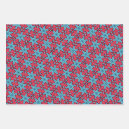 KaleidoDreams Een betoverende plons van kleur Set Inpakpapier Vel (Voorkant 3)