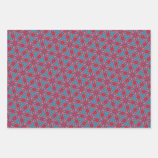 KaleidoDreams Een betoverende plons van kleur Set Inpakpapier Vel (Voorkant)