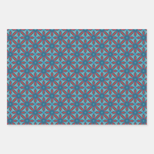 KaleidoDreams Een betoverende plons van kleur Set  Inpakpapier Vel (Voorkant 3)