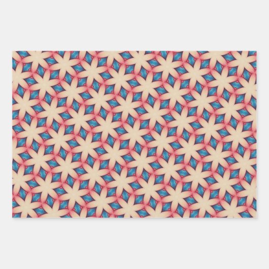 KaleidoDreams Een betoverende plons van kleur Set Inpakpapier Vel (Voorkant)