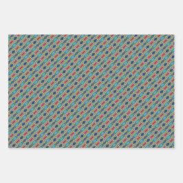 KaleidoDreams Een betoverende plons van kleur Set  Inpakpapier Vel