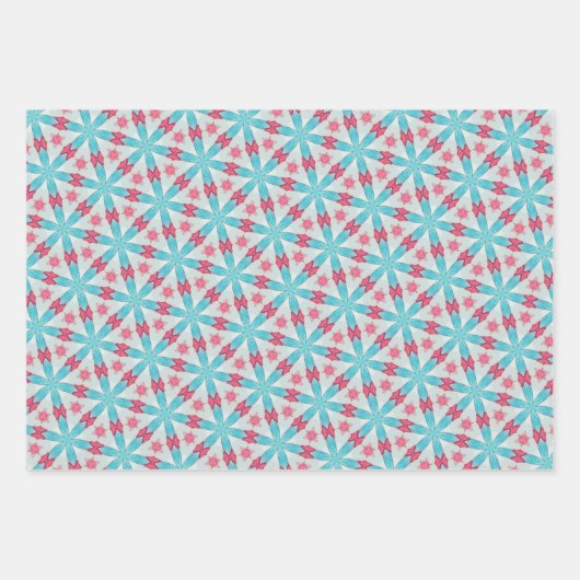 KaleidoDreams Een betoverende plons van kleur Set Inpakpapier Vel (Voorkant)