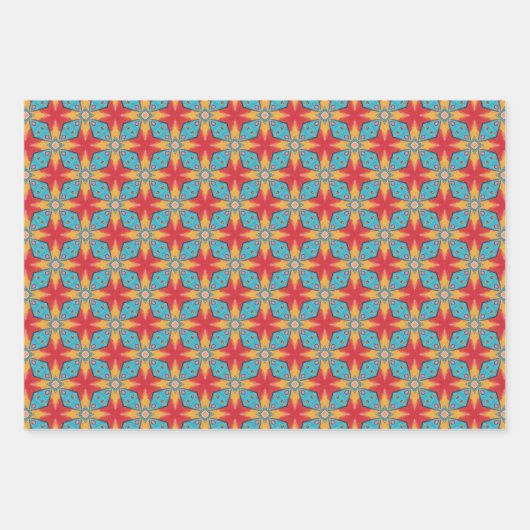 KaleidoDreams Een betoverende plons van kleur Set Inpakpapier Vel (Voorkant 3)