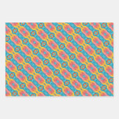 KaleidoDreams Een betoverende plons van kleur Set  Inpakpapier Vel (Voorkant)