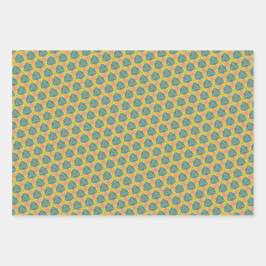 KaleidoDreams Een betoverende plons van kleur Set Inpakpapier Vel (Voorkant 3)