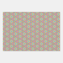 KaleidoDreams Een betoverende plons van kleur Set  Inpakpapier Vel