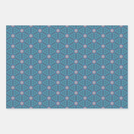 KaleidoDreams Een betoverende plons van kleur Set Inpakpapier Vel (Voorkant 3)