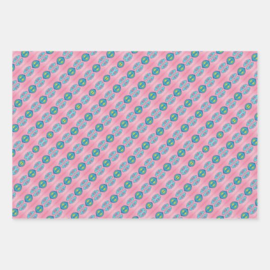 KaleidoDreams Een betoverende plons van kleur Set Inpakpapier Vel (Voorkant 2)