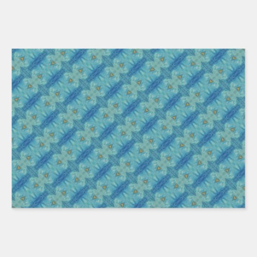 KaleidoDreams Een betoverende plons van kleur Set  Inpakpapier Vel (Voorkant)