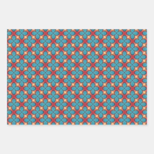 KaleidoDreams Een betoverende plons van kleur Set Inpakpapier Vel (Voorkant 2)