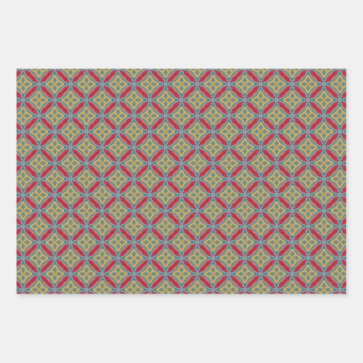 KaleidoDreams Een betoverende plons van kleur Set  Inpakpapier Vel (Voorkant 3)