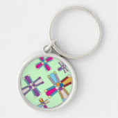 Kaleidoflower Sleutelhanger (Voorkant)