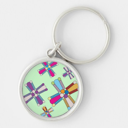 Kaleidoflower Sleutelhanger (Voorkant)