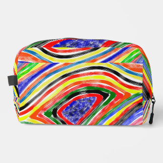 "KaleidoRush" Abstracte Kleuruitbarsting Reis Pouc Toilettasje