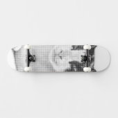 Kaleidoscat Cartoon Halftone Persoonlijk Skateboard (Horizontaal)