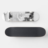 Kaleidoscat Cartoon Halftone Persoonlijk Skateboard (Horizontaal)